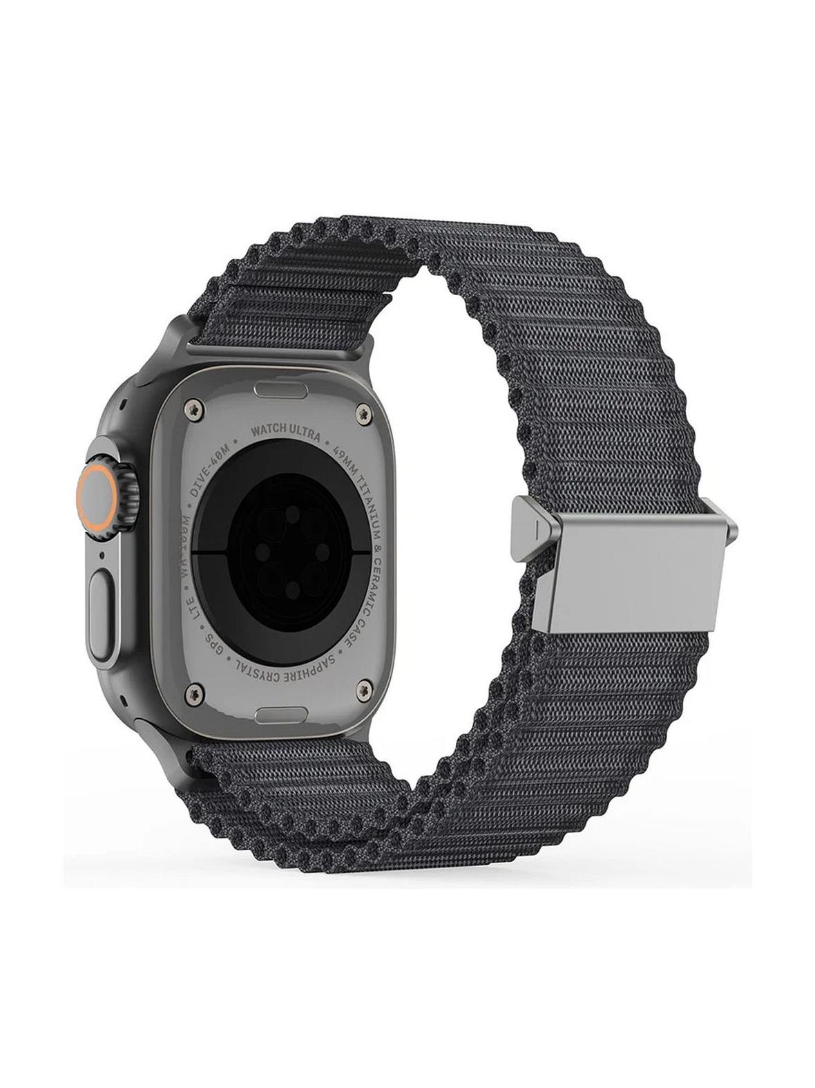 DUX DUCIS pasek YC nylonowy do Apple Watch 38 / 40 / 41 / 42mm szary