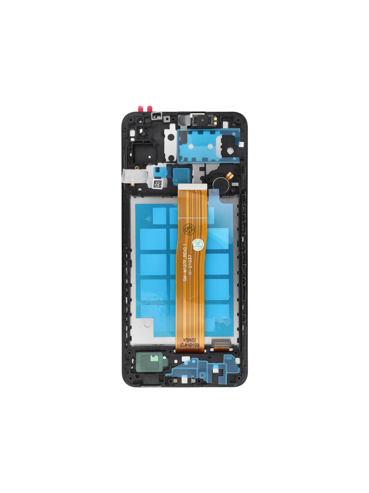 Wyświetlacz LCD do SAMSUNG M12 OEM ramka z podzespołami