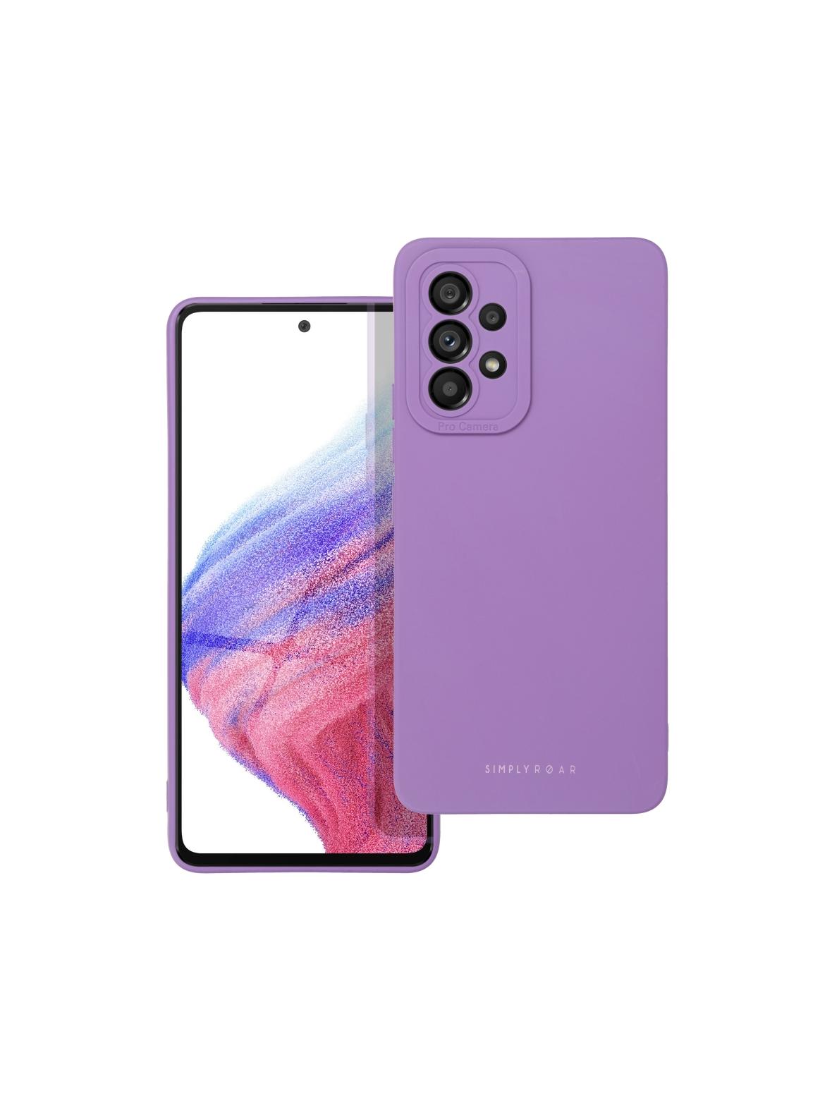ROAR futerał LUNA do SAMSUNG A53 5G Fioletowy