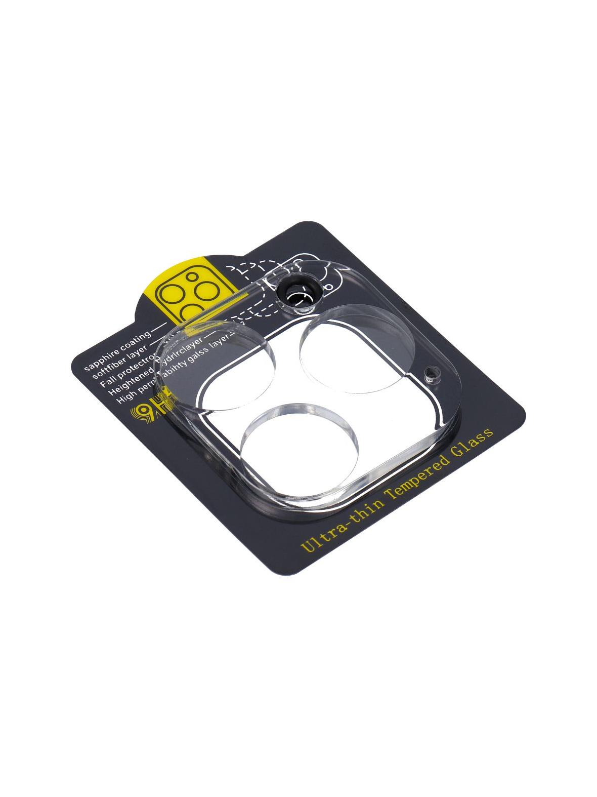 Szkło hartowane 5D Full Glue do aparatu - do iPhone 16 Pro Max Transparent