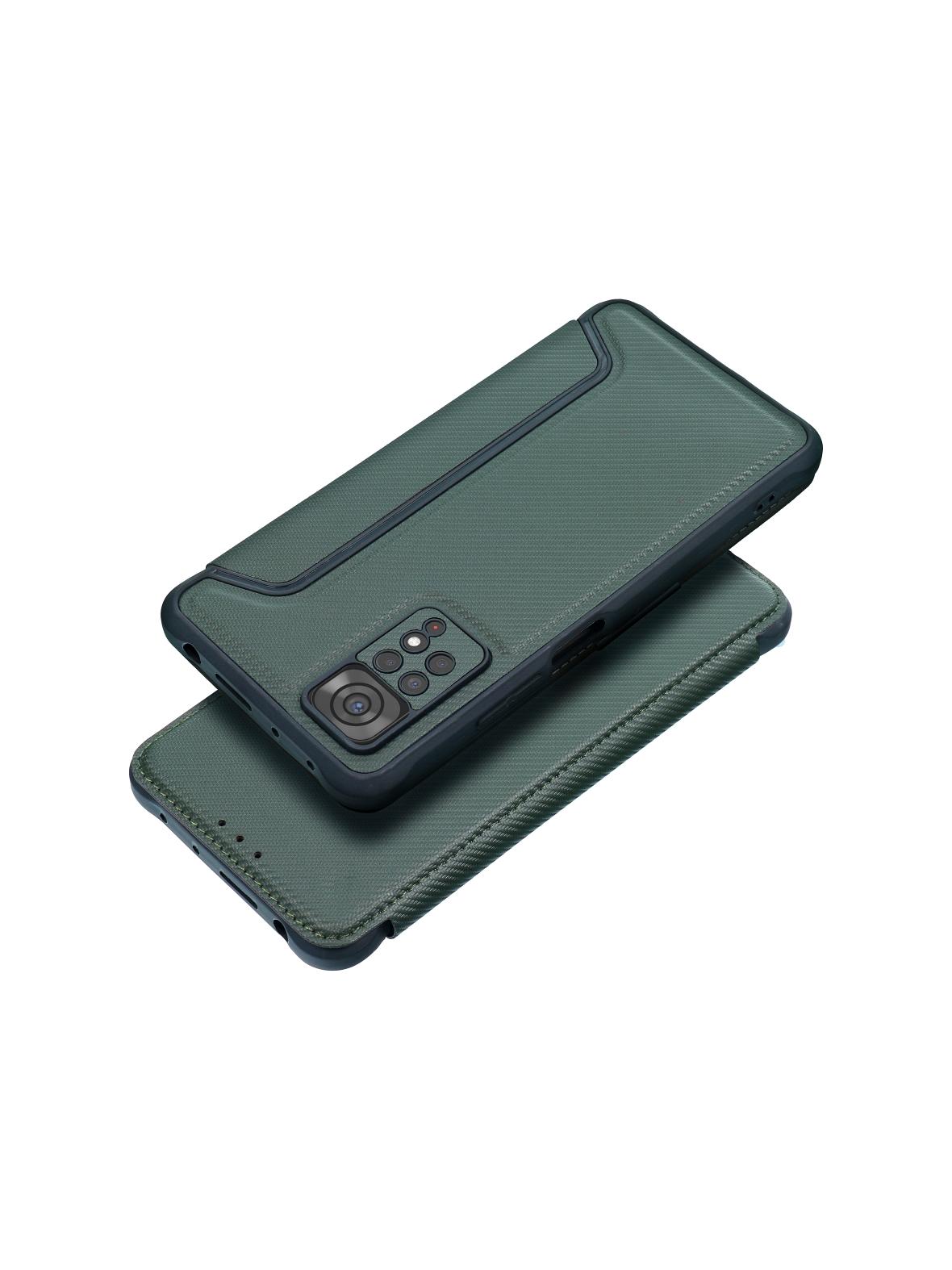 Kabura RAZOR Book do XIAOMI Redmi Note 14 PRO 4G ciemnozielony