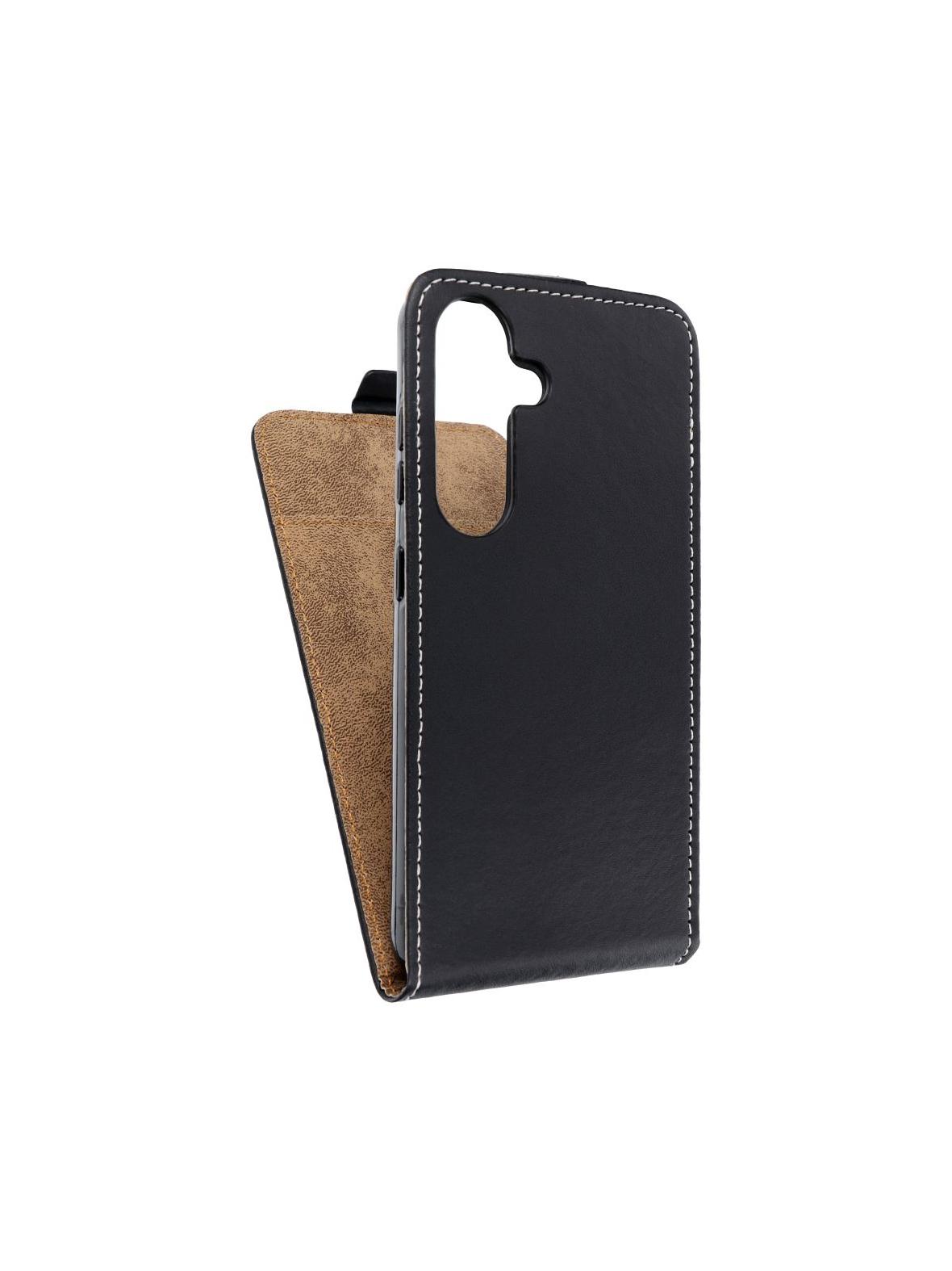 Kabura SLIM FLEXI FRESH pionowa do SAMSUNG S25 czarna