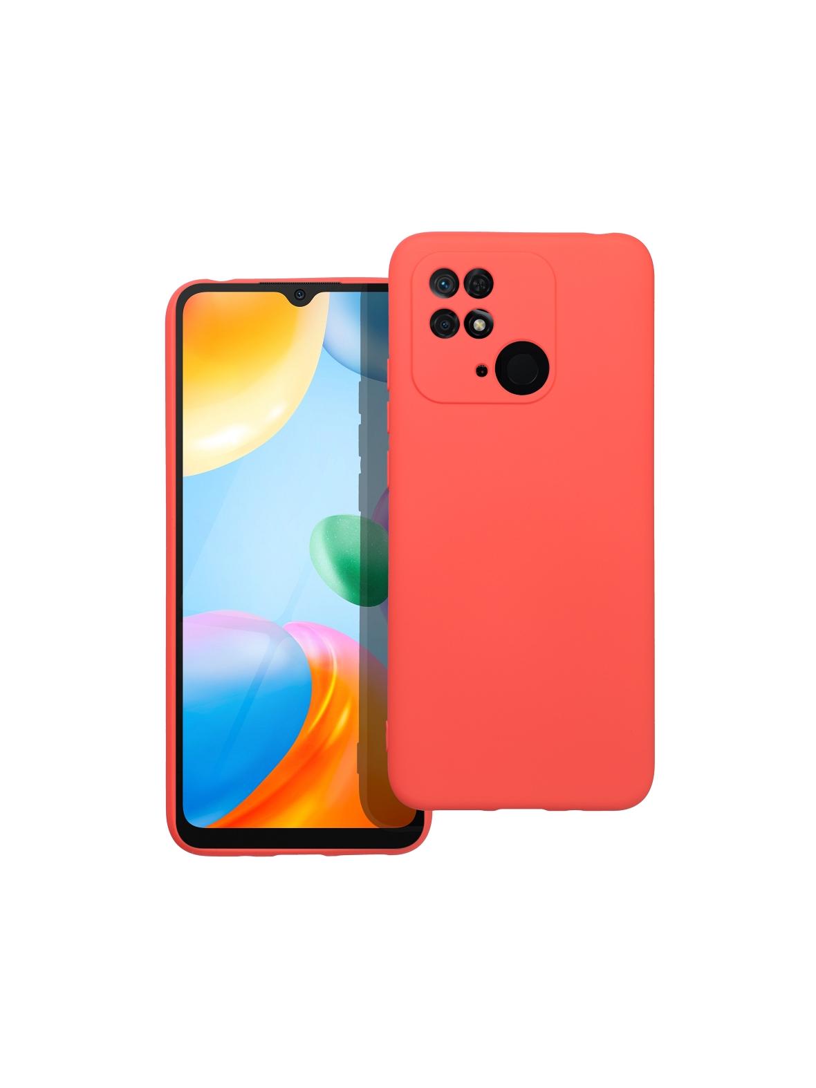 Futerał SILICONE do XIAOMI Redmi 10C brzoskwiniowy