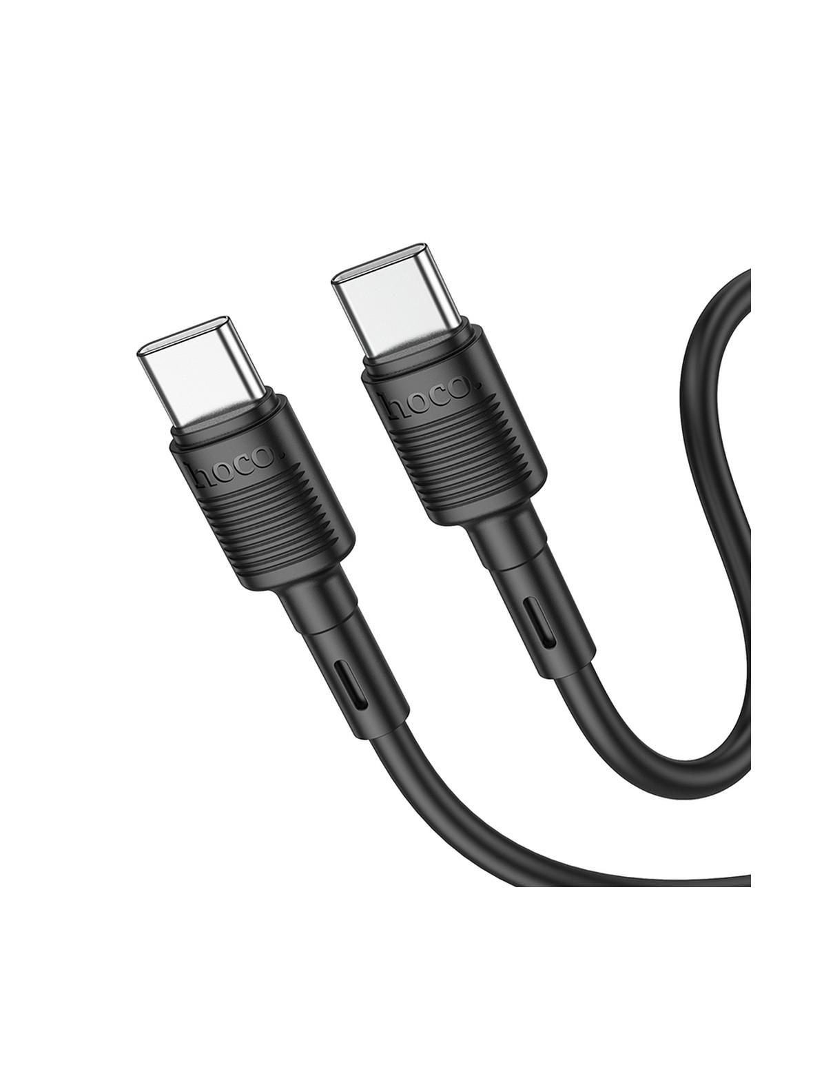 Kabel USB C do USB C Hoco PD 3A 60W 1 m X83 czarny