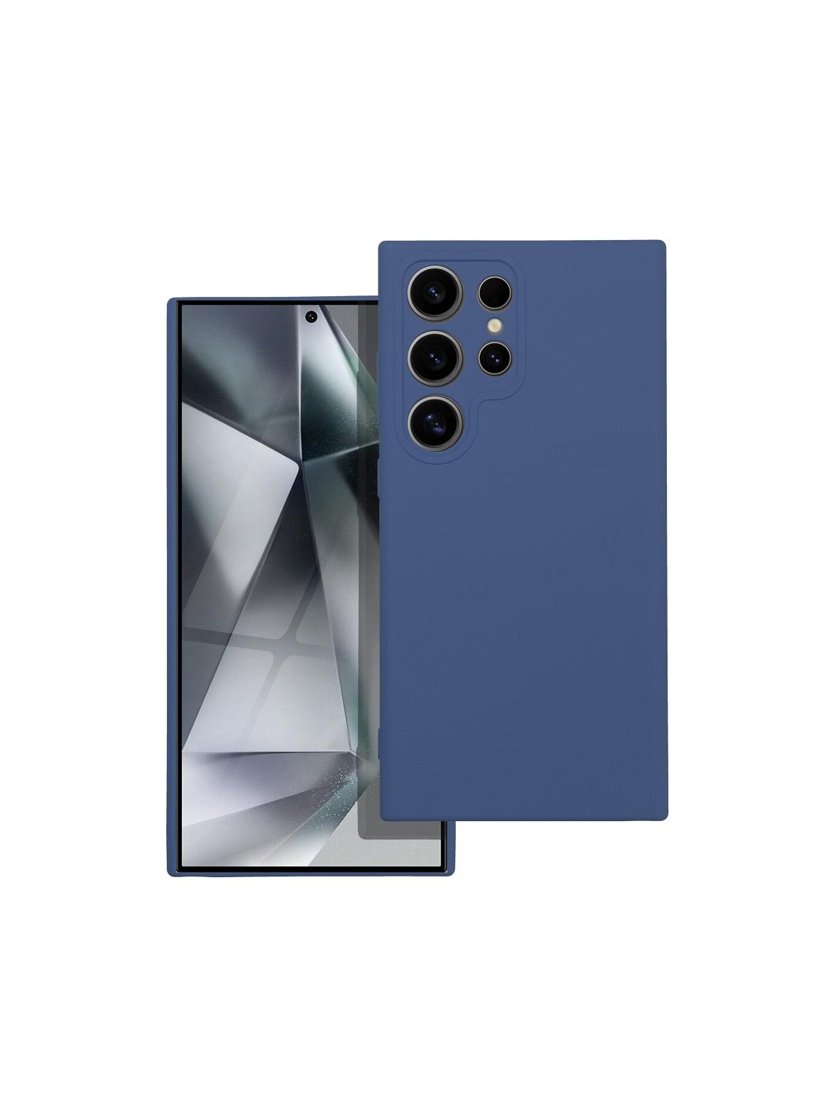 Futerał SILICONE do SAMSUNG S24 Ultra niebieski