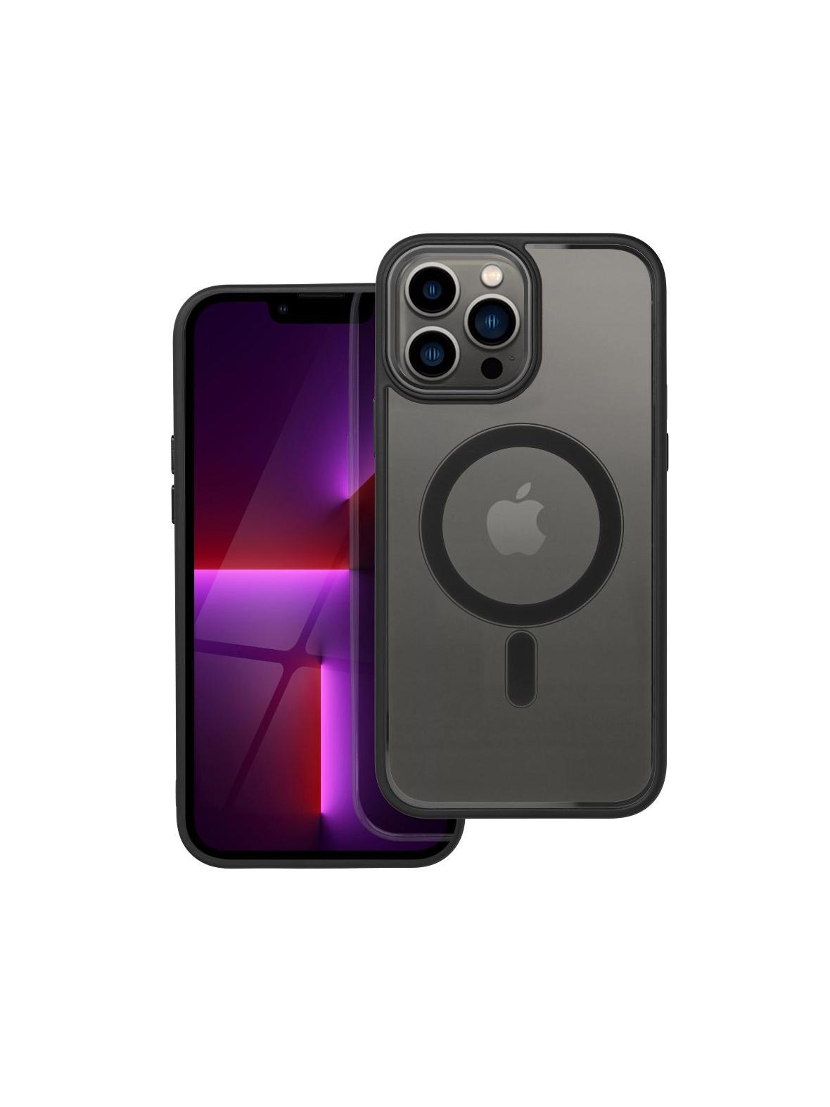 Futerał COLOR EDGE MAG COVER kompatybilny z MagSafe do IPHONE 13 Pro Max czarny