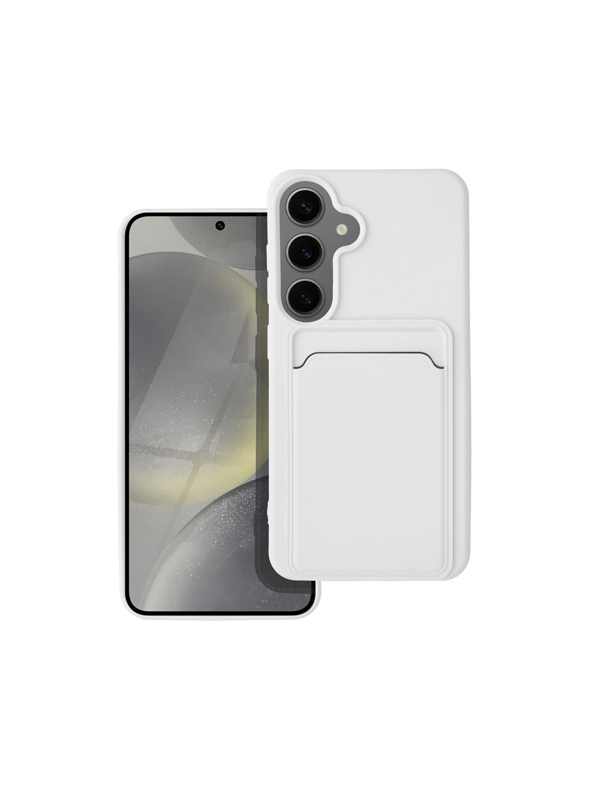 Futerał CARD CASE do SAMSUNG S24 biały