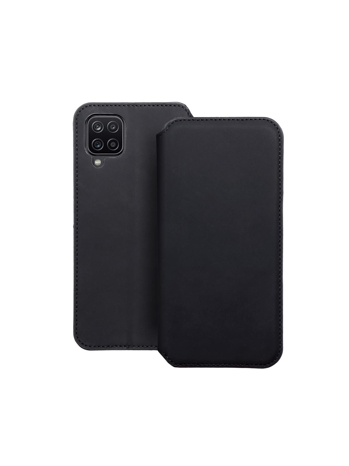 Kabura DUAL POCKET Book do SAMSUNG A12 / M12 czarny