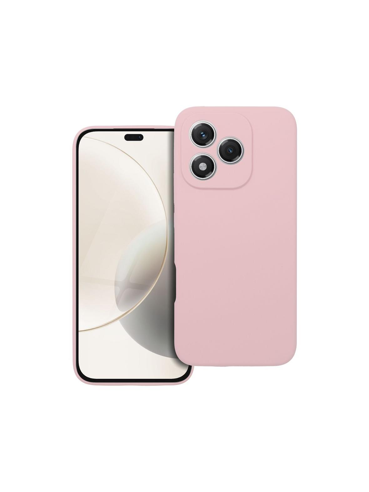 Futerał SILICONE 2mm do HONOR 400 Lite pudrowy róż