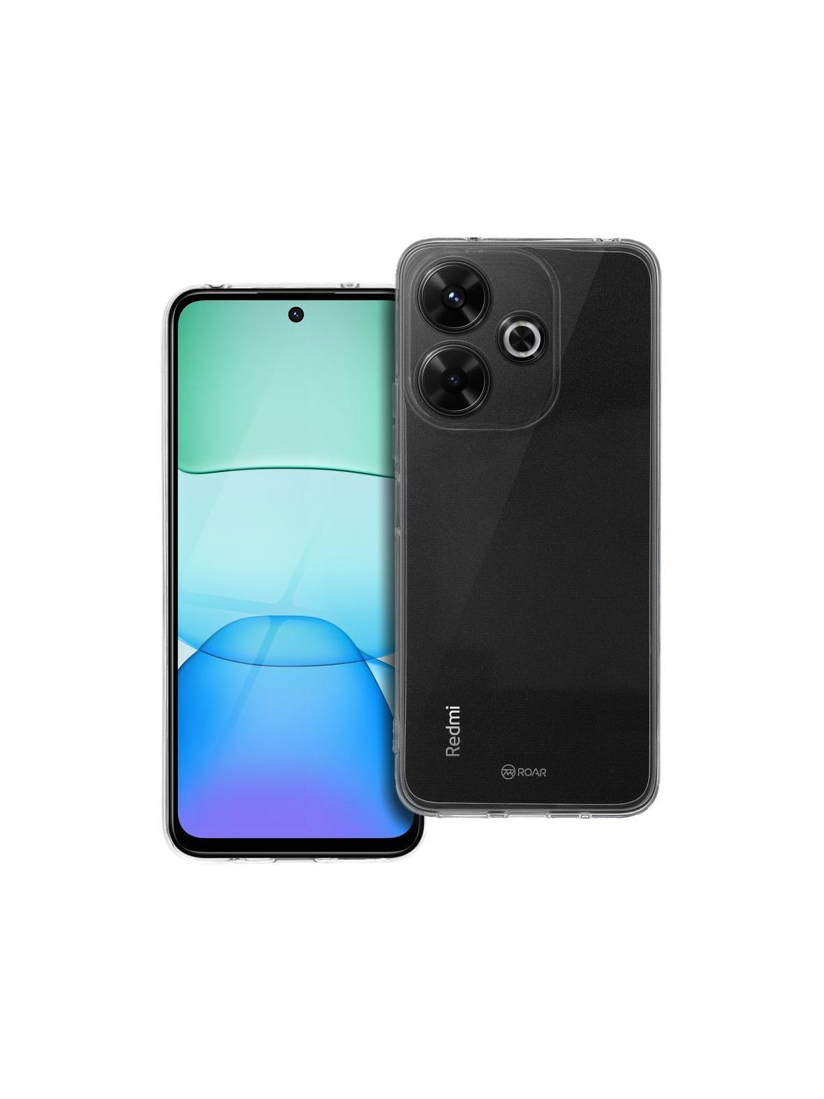 ROAR futerał ALL DAY COLORFUL JELLY do XIAOMI Redmi 13 / Redmi 13 5G transparentny