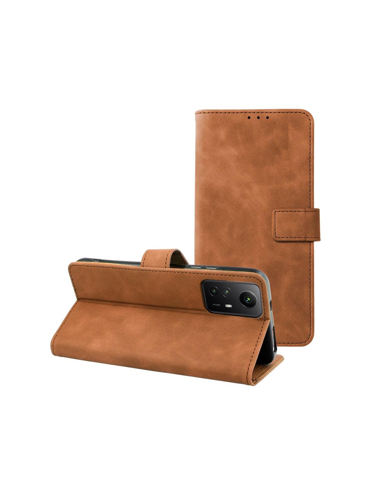 Kabura TENDER Book do XIAOMI Redmi Note 12S brązowy