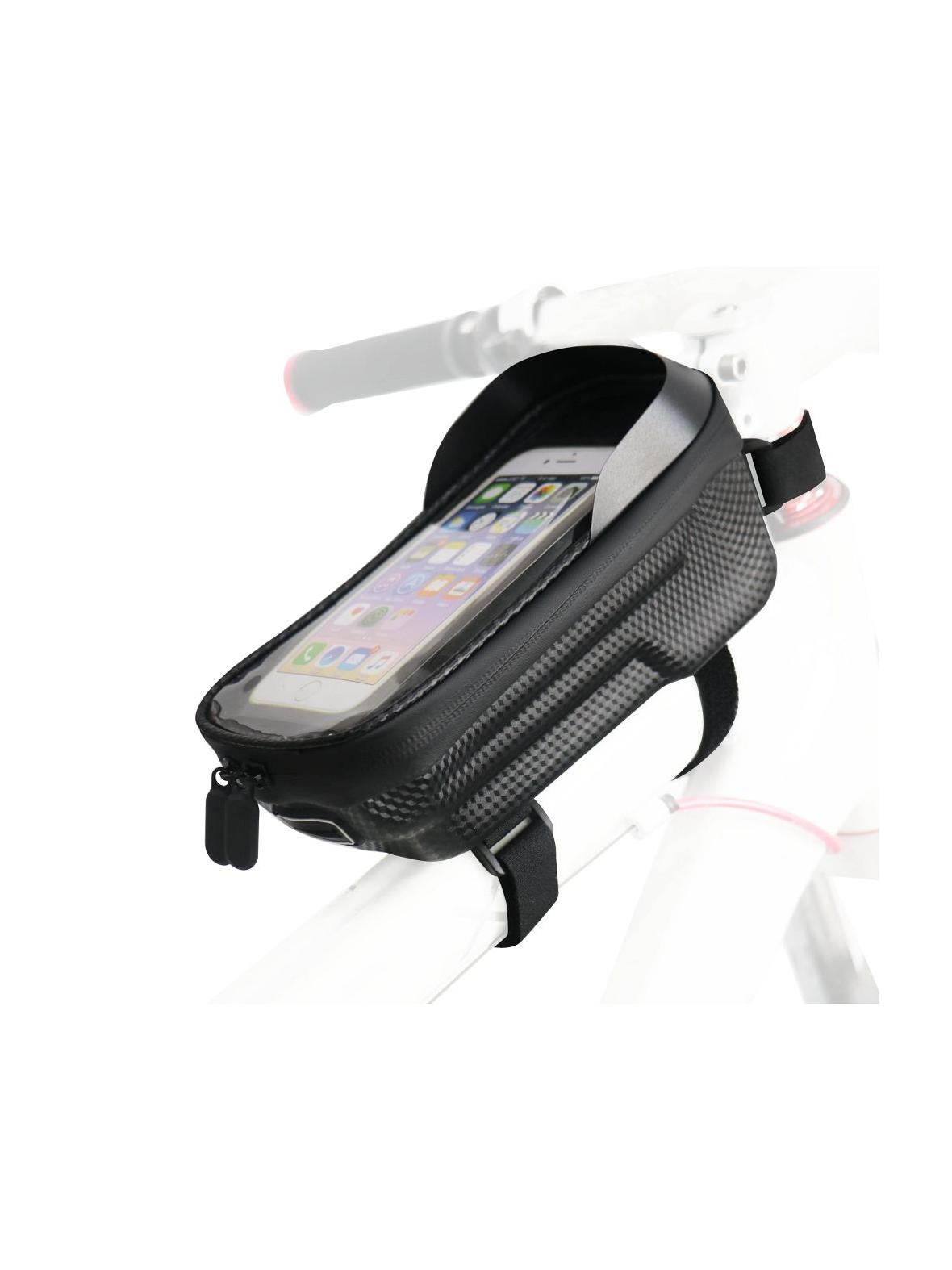 Torba rowerowa na ramę z zamkiem wodoodporna FSBFB-451 czarna