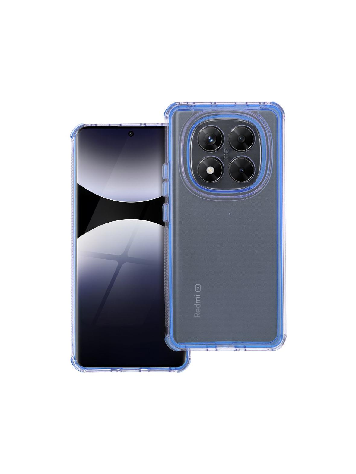 Futerał MATRIX CLEAR do XIAOMI Redmi Note 14 PRO 5G / 14 PRO PLUS 5G niebieski