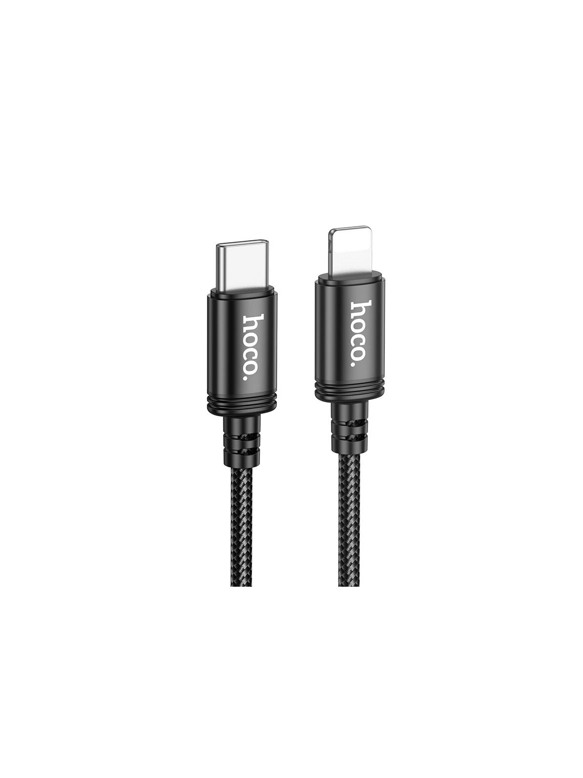 Kabel USB C do Lightning Hoco PD 27W 2 m X89 czarny