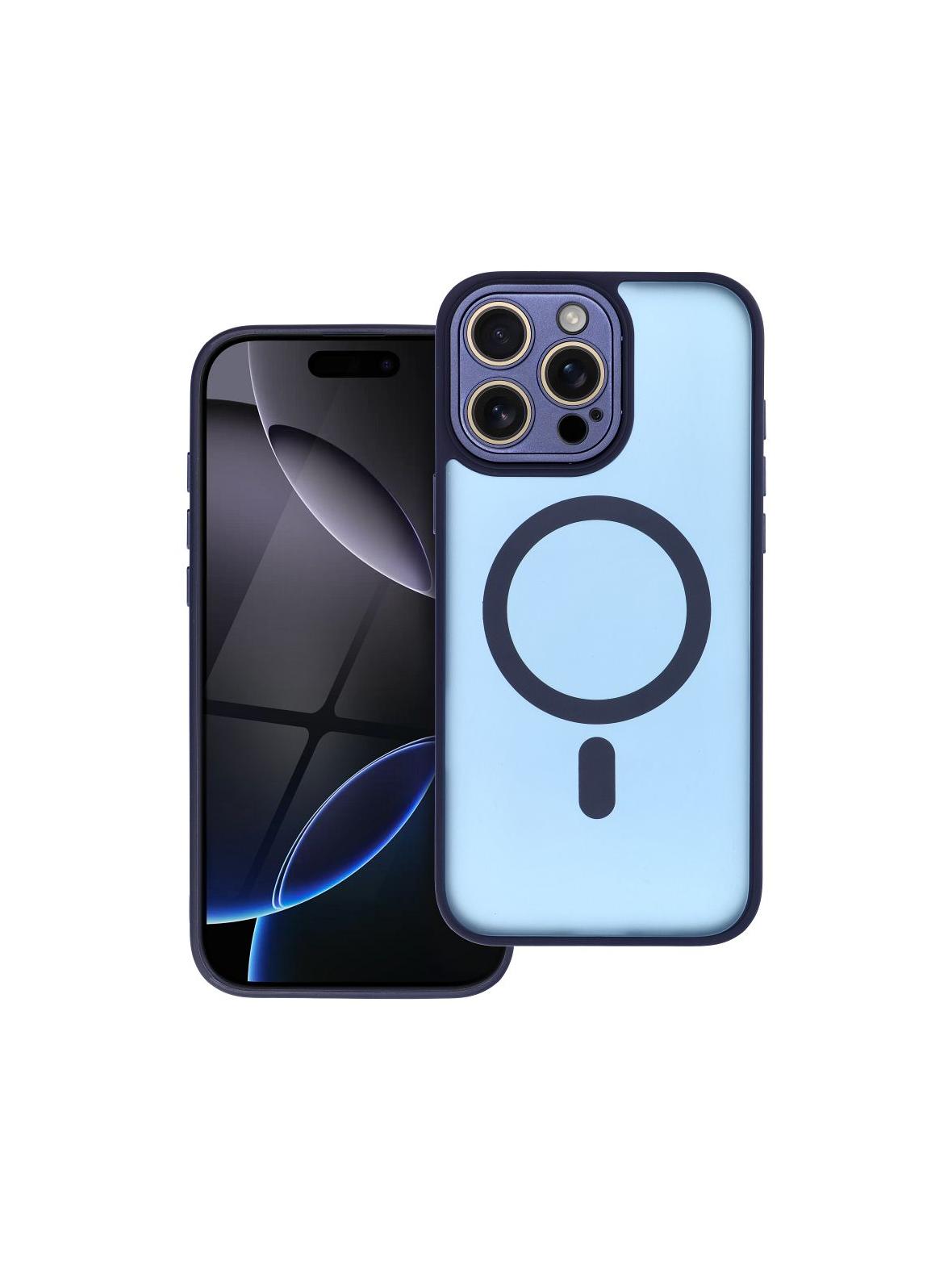 Futerał VARIETE MAG COVER kompatybilny z MagSafe do XIAOMI Redmi Note 15 Pro 5G granatowy