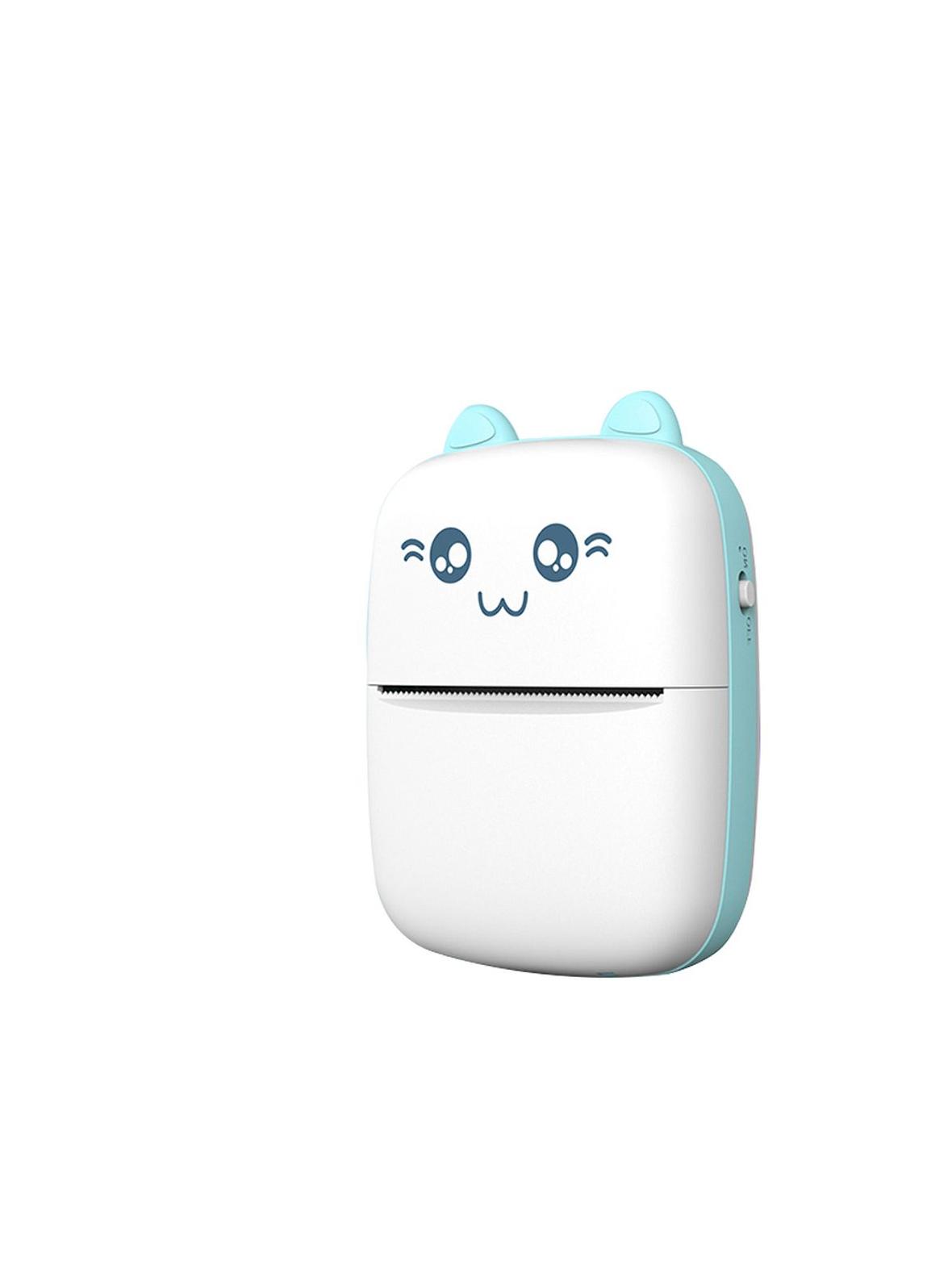 Przenośna mini drukarka termiczna do zdjęć C9 niebieska