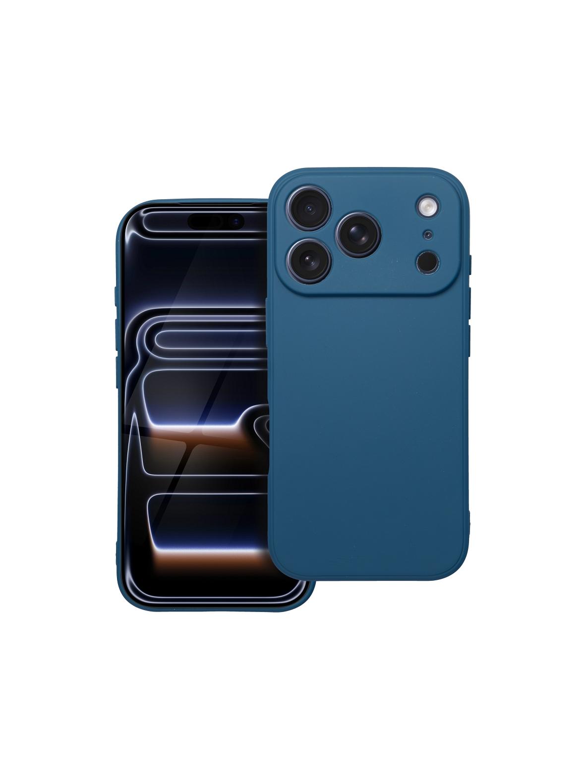 Futerał MATT do IPHONE 17 Pro niebieski