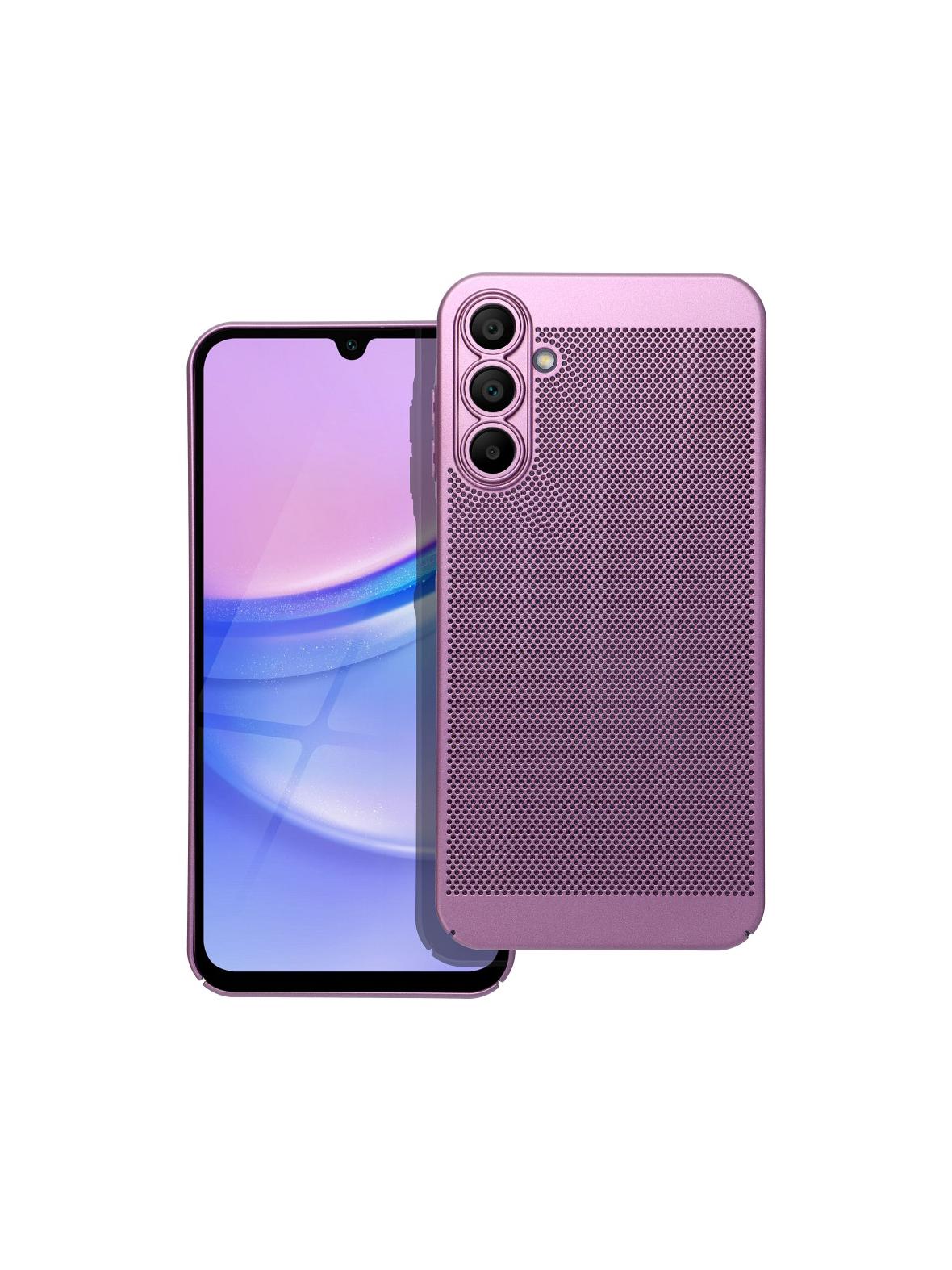 Futerał BREEZY do SAMSUNG A15 4G / A15 5G fioletowy