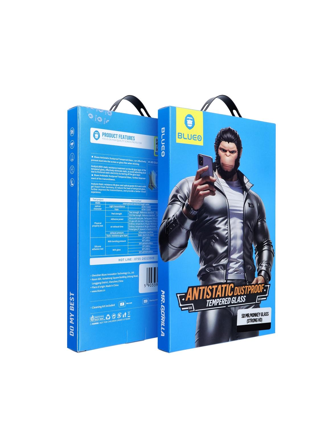 Szkło Hartowane 5D Mr. Monkey Glass - do Samsung Galaxy S26 Ultra czarny (Strong Lite)