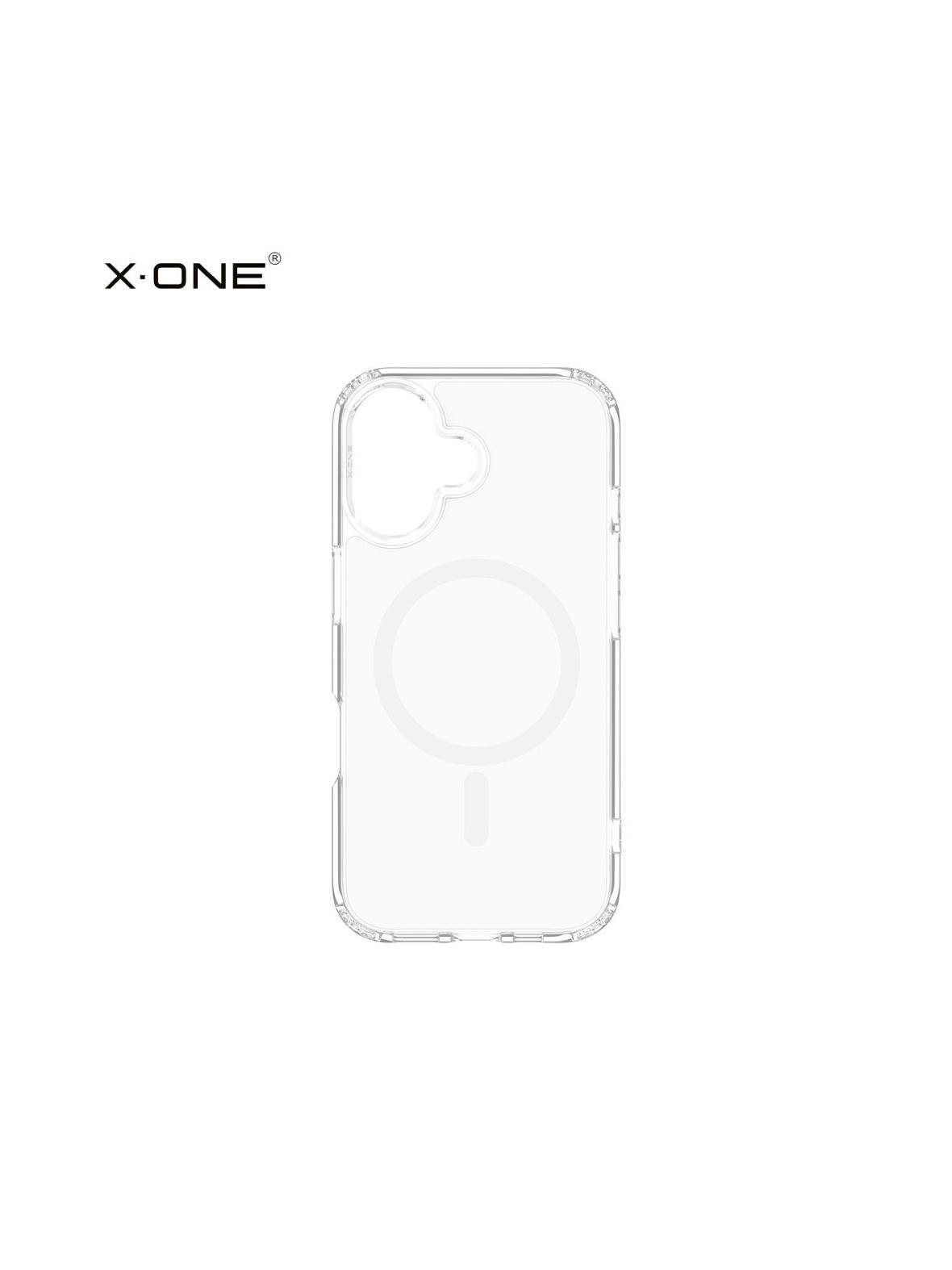Futerał X-ONE Endura Clear Case (kompatybilny z MagSafe) - do Apple iPhone 16 transparentny