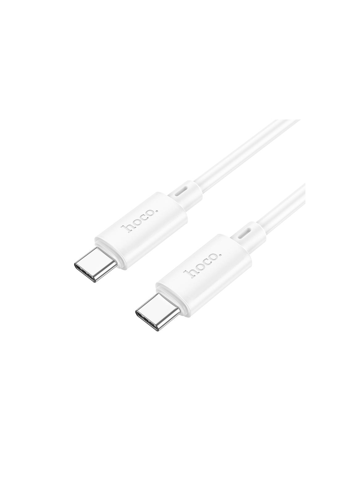 Kabel USB C do USB C Hoco 3A 60W 2 m X88 biały