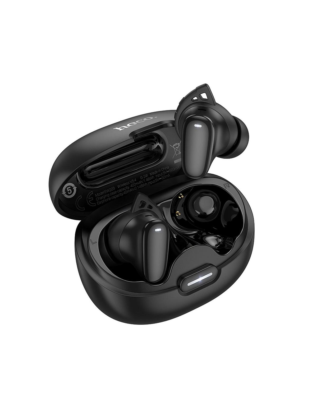 Słuchawki bezprzewodowe douszne Hoco TWS EW203 czarne