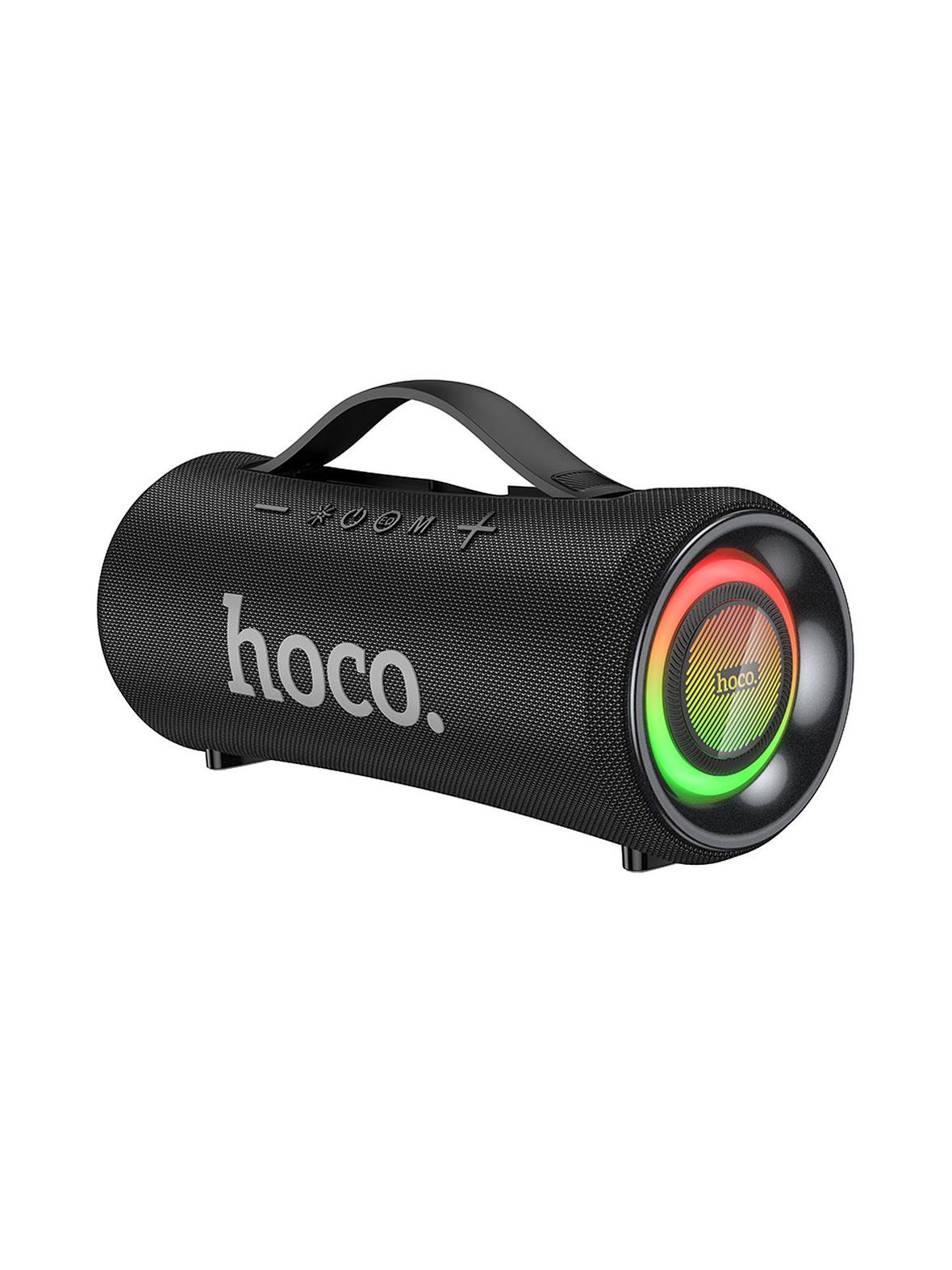 Głośnik bluetooth LED 2 x 20W 4h Hoco HA10 czarny