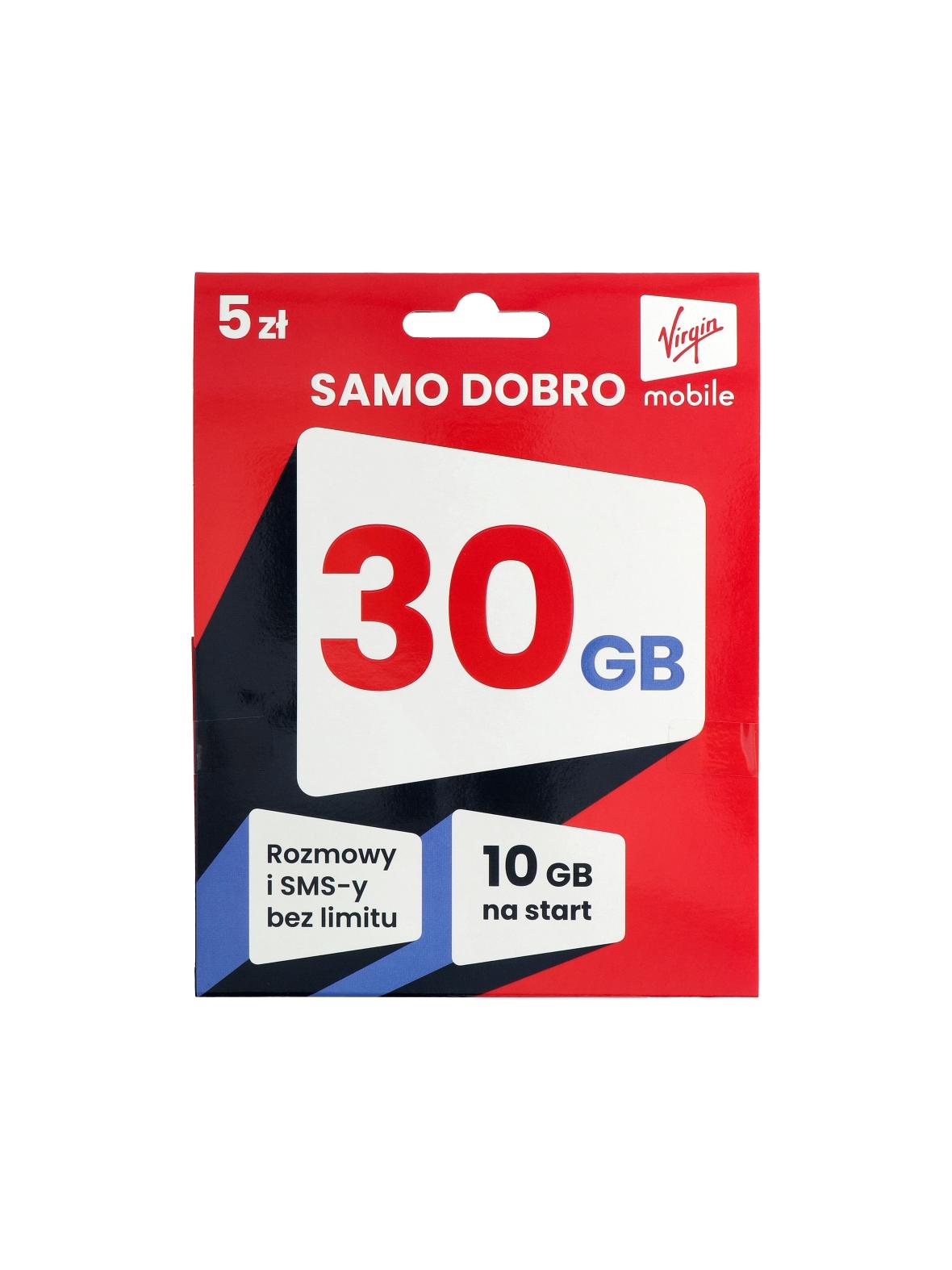 Karta Startowa Virgin 5