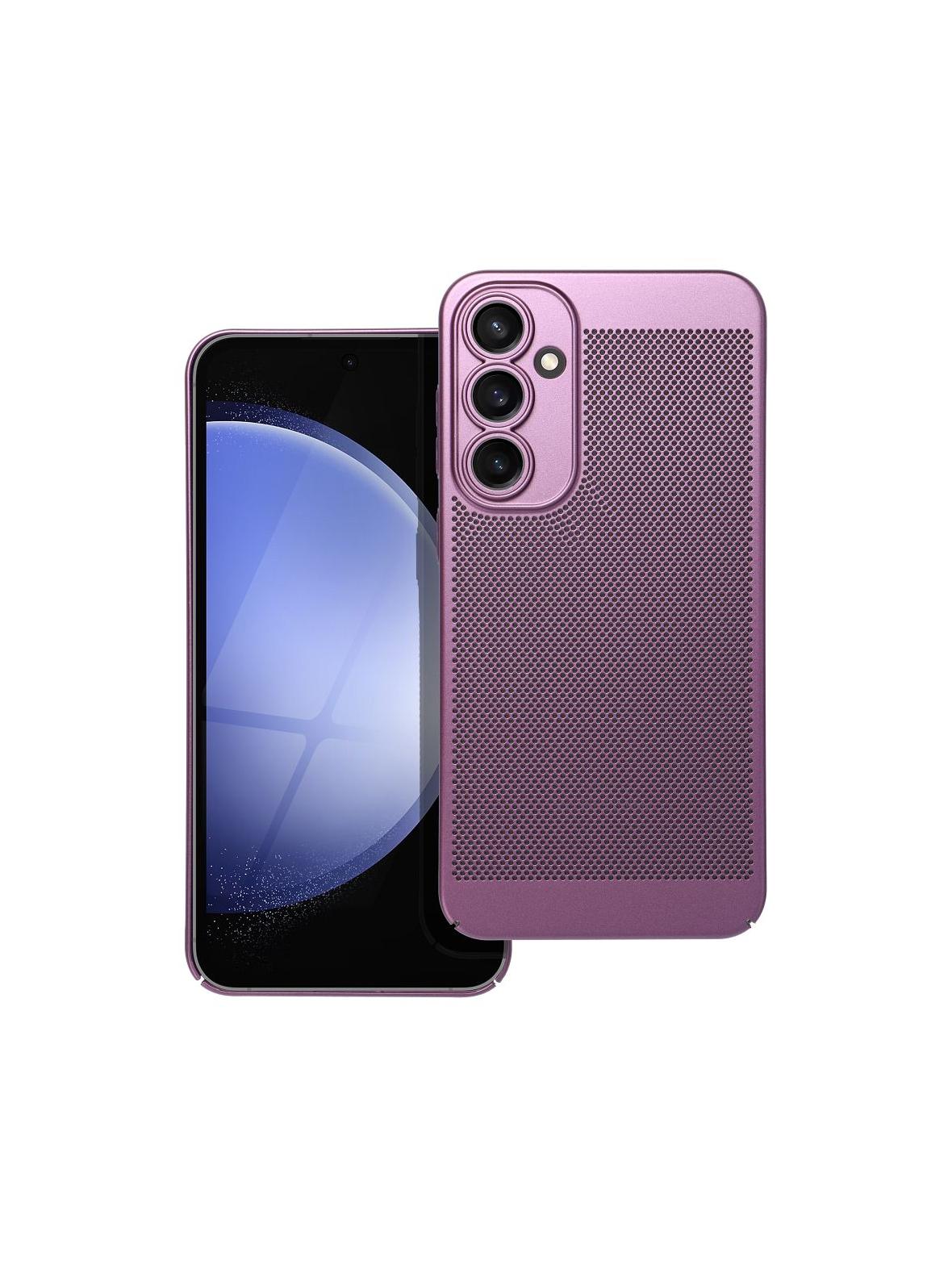 Futerał BREEZY do SAMSUNG S23 FE fioletowy