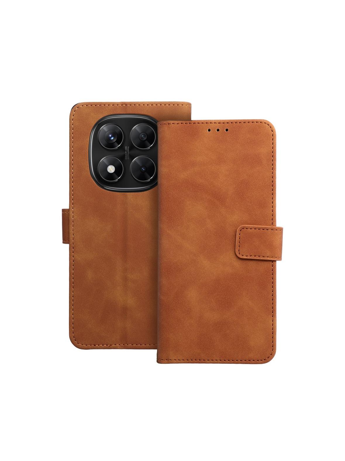 Kabura TENDER Book do XIAOMI Redmi Note 14 PRO 4G brązowy