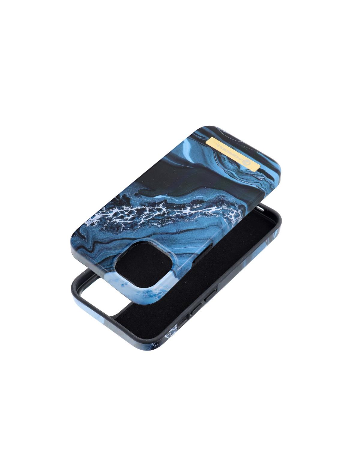 Etui na iPhone 14 Forcell F-Protect Mirage zgodny z MagSafe ocean marble