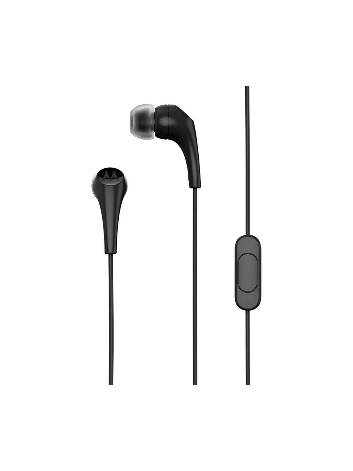 Słuchawki przewodowe douszne Jack 3,5 mm Motorola Earbuds 2 czarne