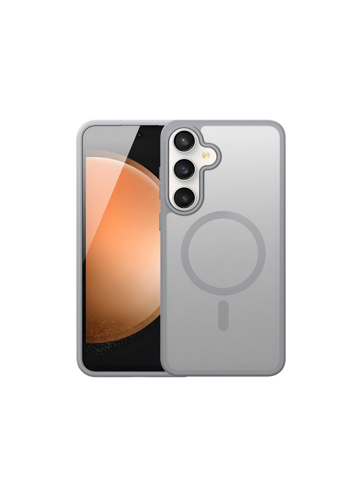 DUX DUCIS futerał YIND kompatybilny z MagSafe do SAMSUNG S25 FE szary