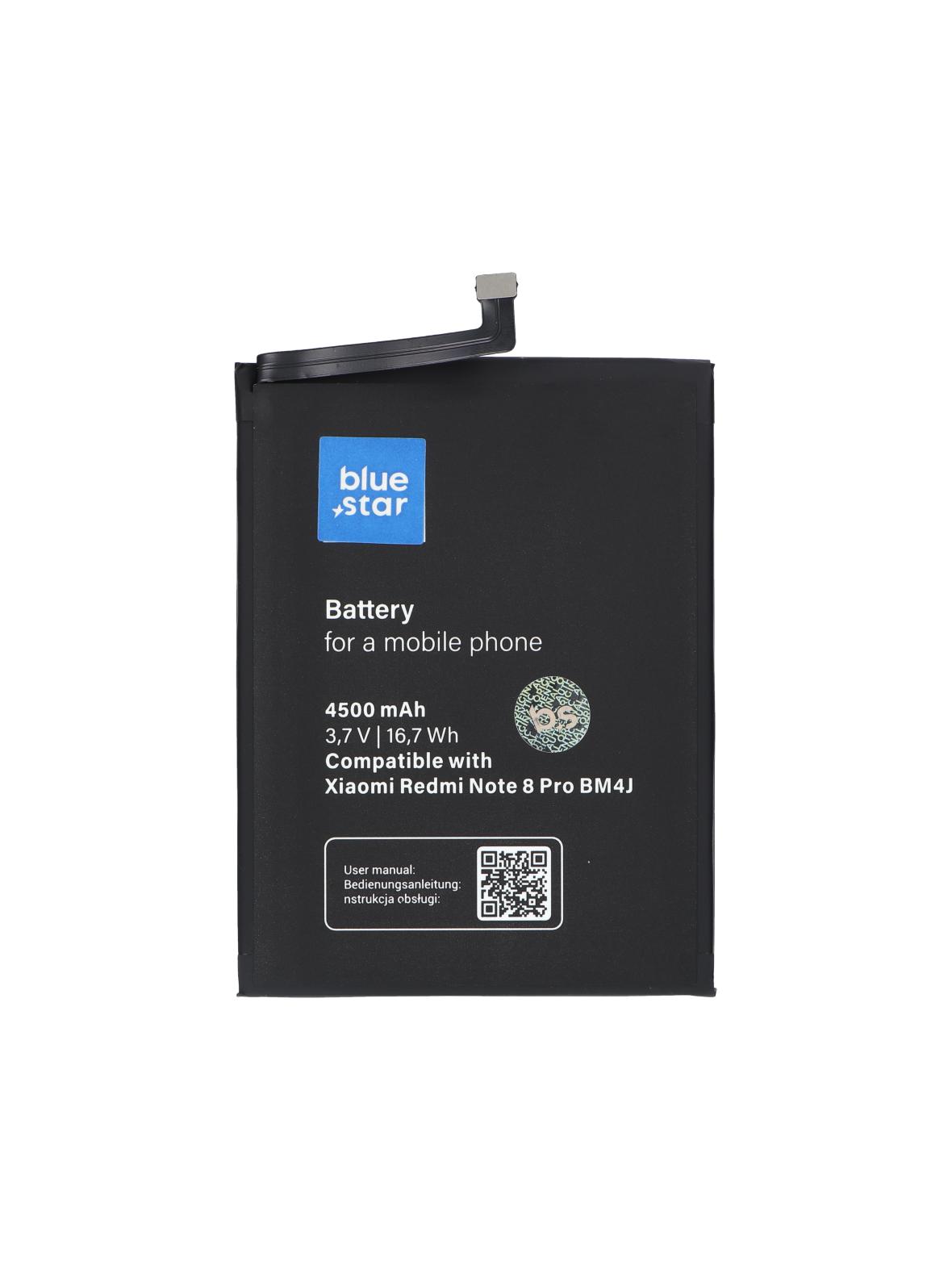 Bateria do Xiaomi Redmi Note 8 Pro (BM4J) 4500 mAh Blue Star