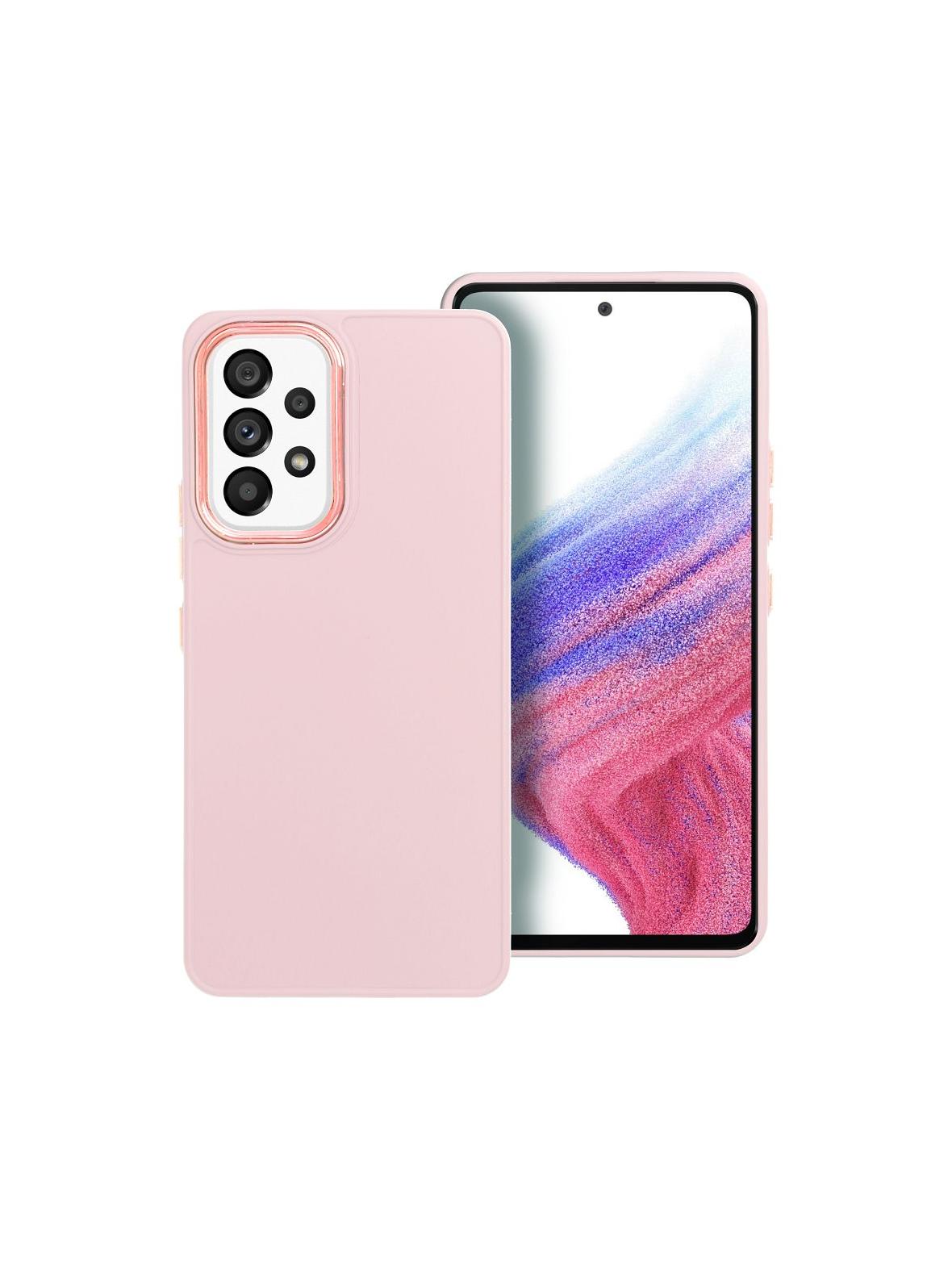 Futerał FRAME do SAMSUNG A53 5G pudrowy róż
