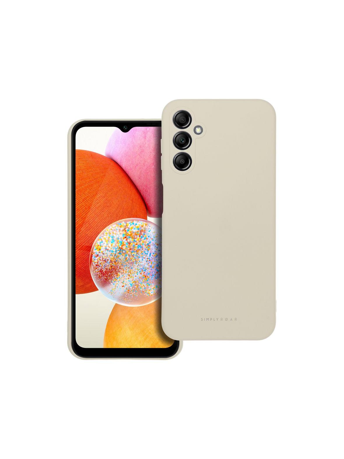 ROAR futerał SPACE do SAMSUNG A14 5G Kremowy