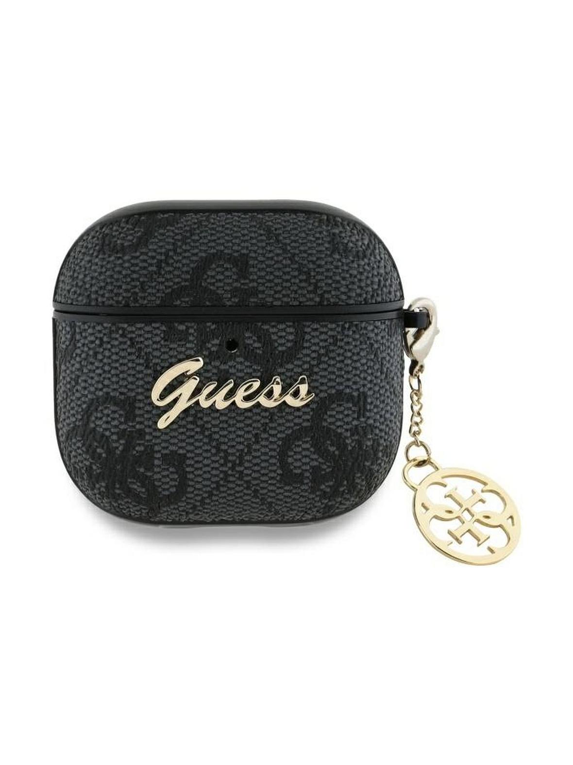 GUESS futerał do APPLE AirPods 4 GUA4G4GSMK (PU 4G W / Charm) czarny