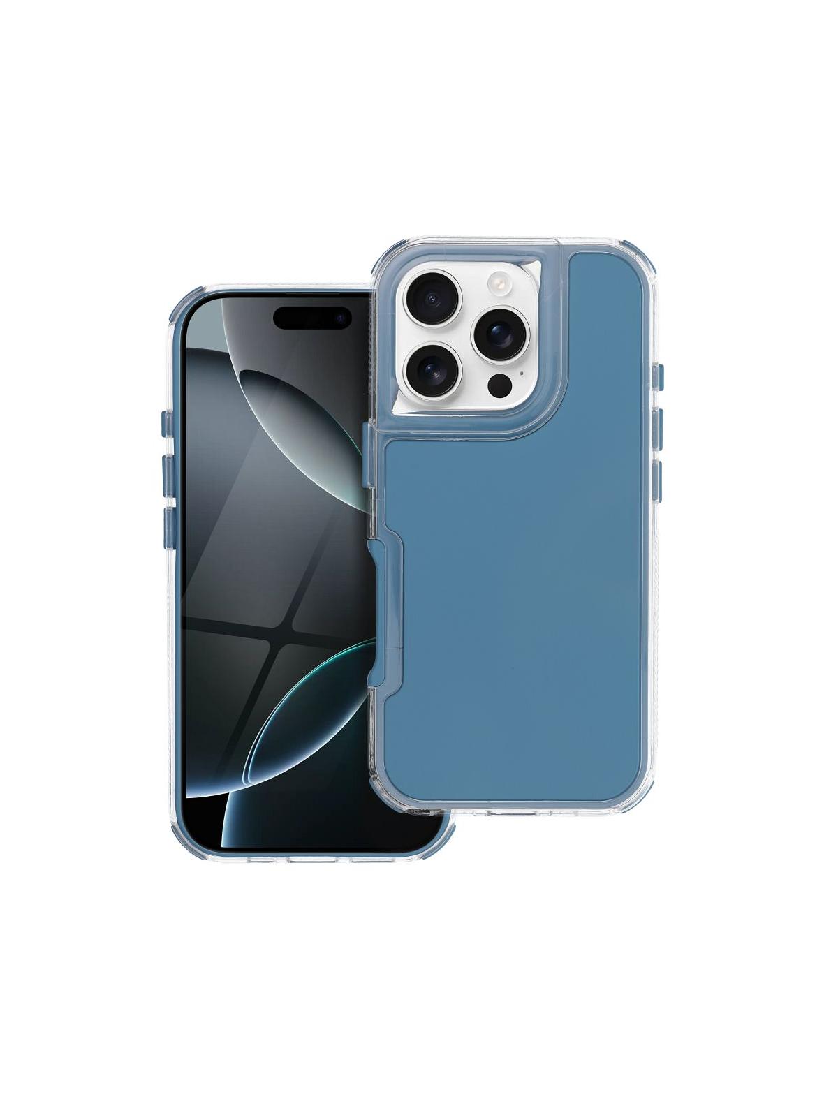 Futerał MATRIX do IPHONE 16 Pro niebieski