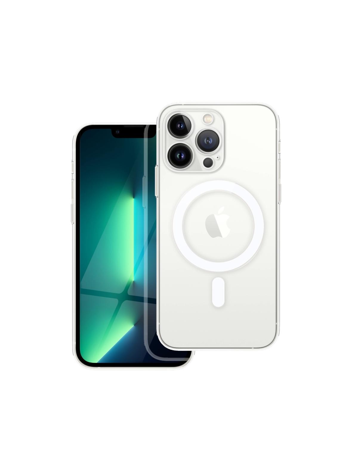 Futerał CLEAR MAG COVER z ochroną aparatu kompatybilny z MagSafe do IPHONE 13 Pro transparentny