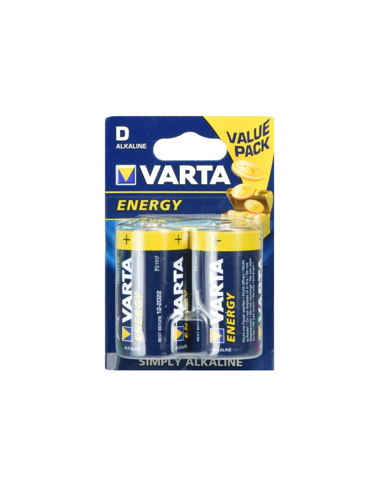VARTA bateria alkaliczna R20 (Typ D) Energy 2 szt