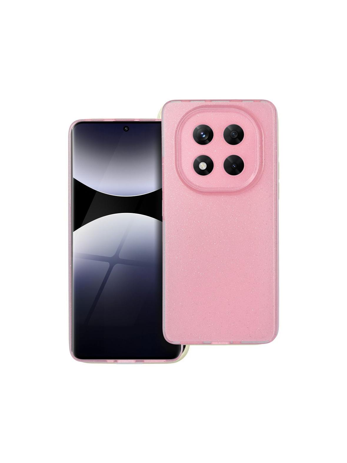 Futerał CLEAR CASE 2 mm BLINK do XIAOMI Redmi NOTE 14 Pro 5G / 14 Pro Plus 5G różowy