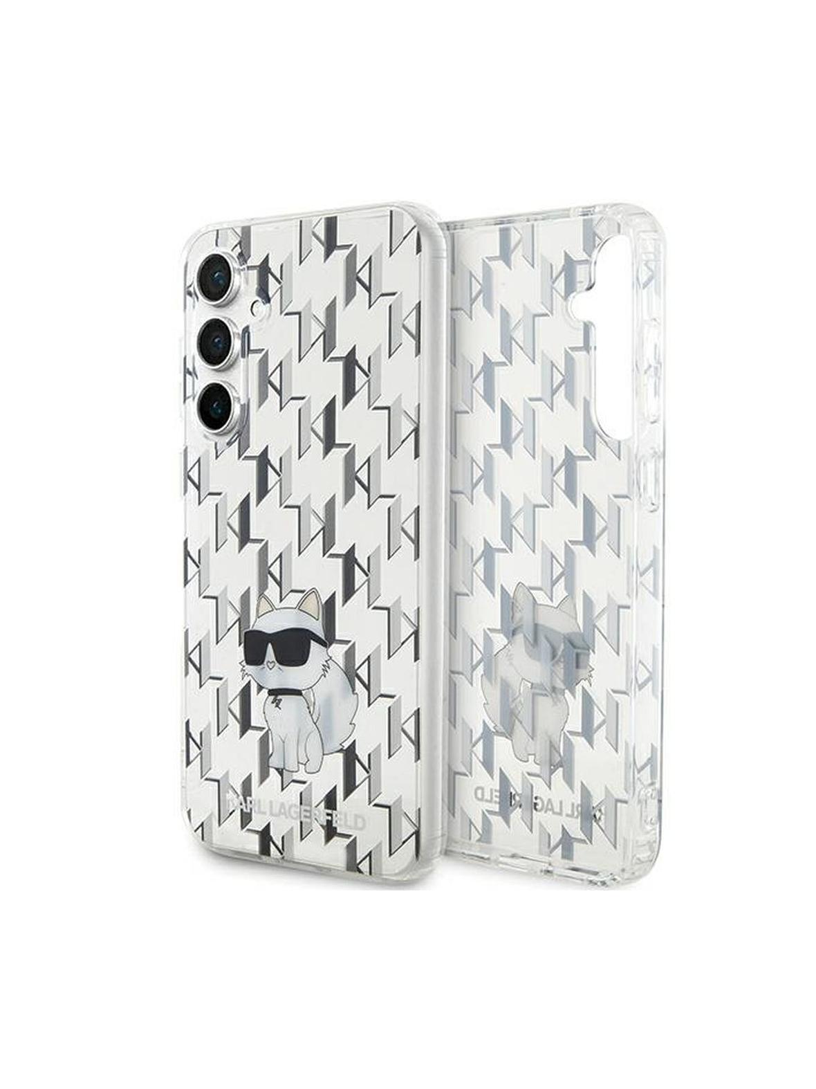 KARL LAGERFELD futerał do SAMSUNG S23FE KLHCS23FEHNCMKLT (Monogram) transparentny