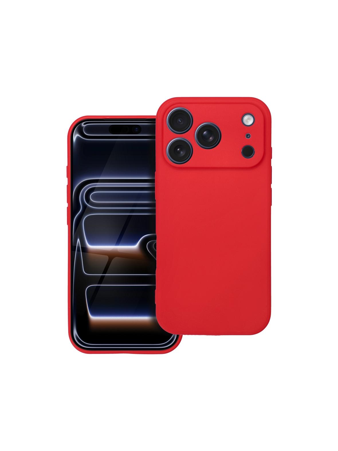 Futerał SOFT do IPHONE 17 Pro czerwony