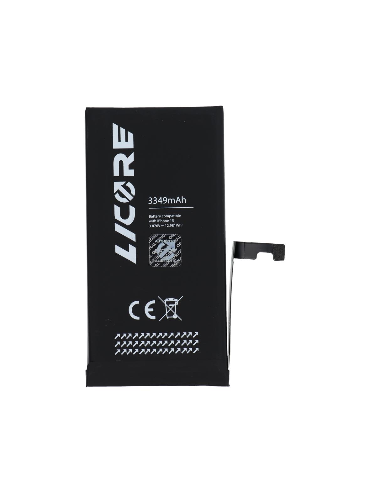 LICORE bateria do IPHONE 15 3349 mAh