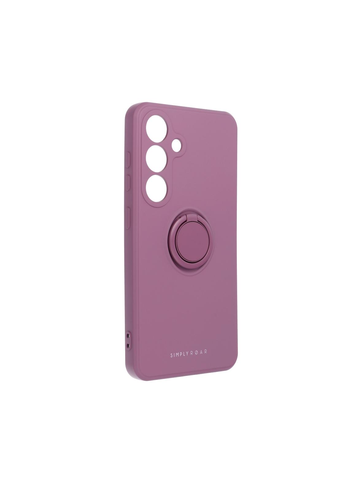 ROAR futerał AMBER CASE do SAMSUNG S25 Fioletowy