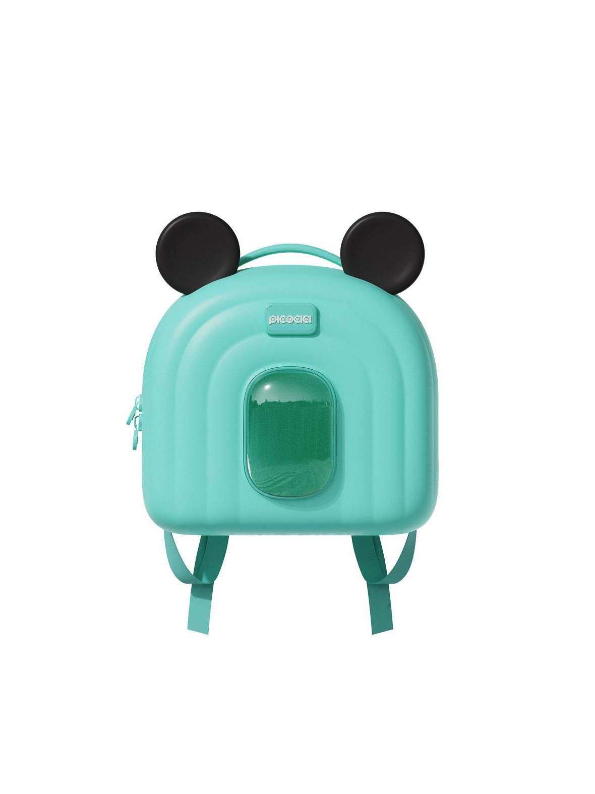 PICOCICI Mały plecak z uszkami k52 niebieski