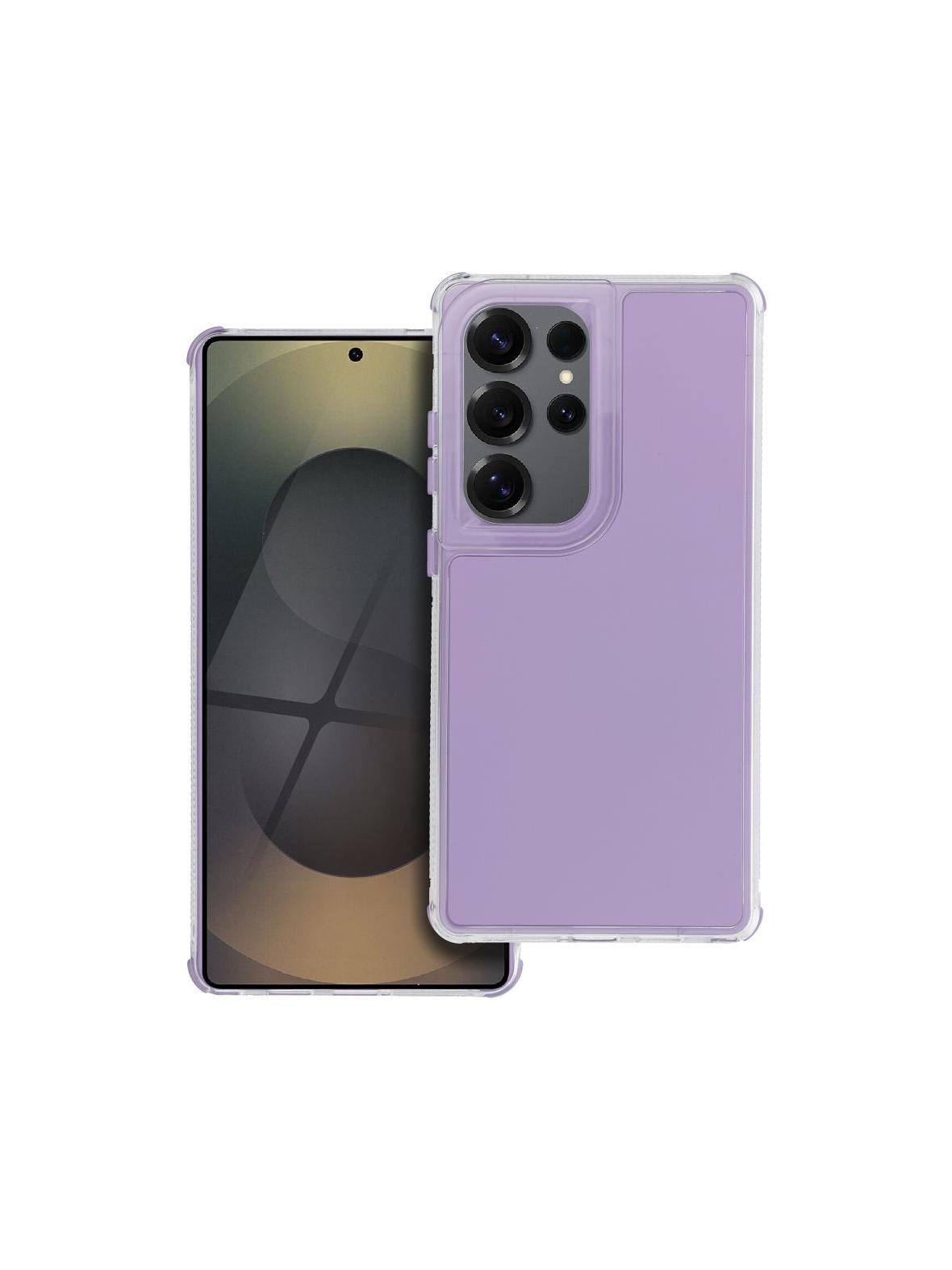 Futerał MATRIX do SAMSUNG S25 Ultra jasnofioletowy