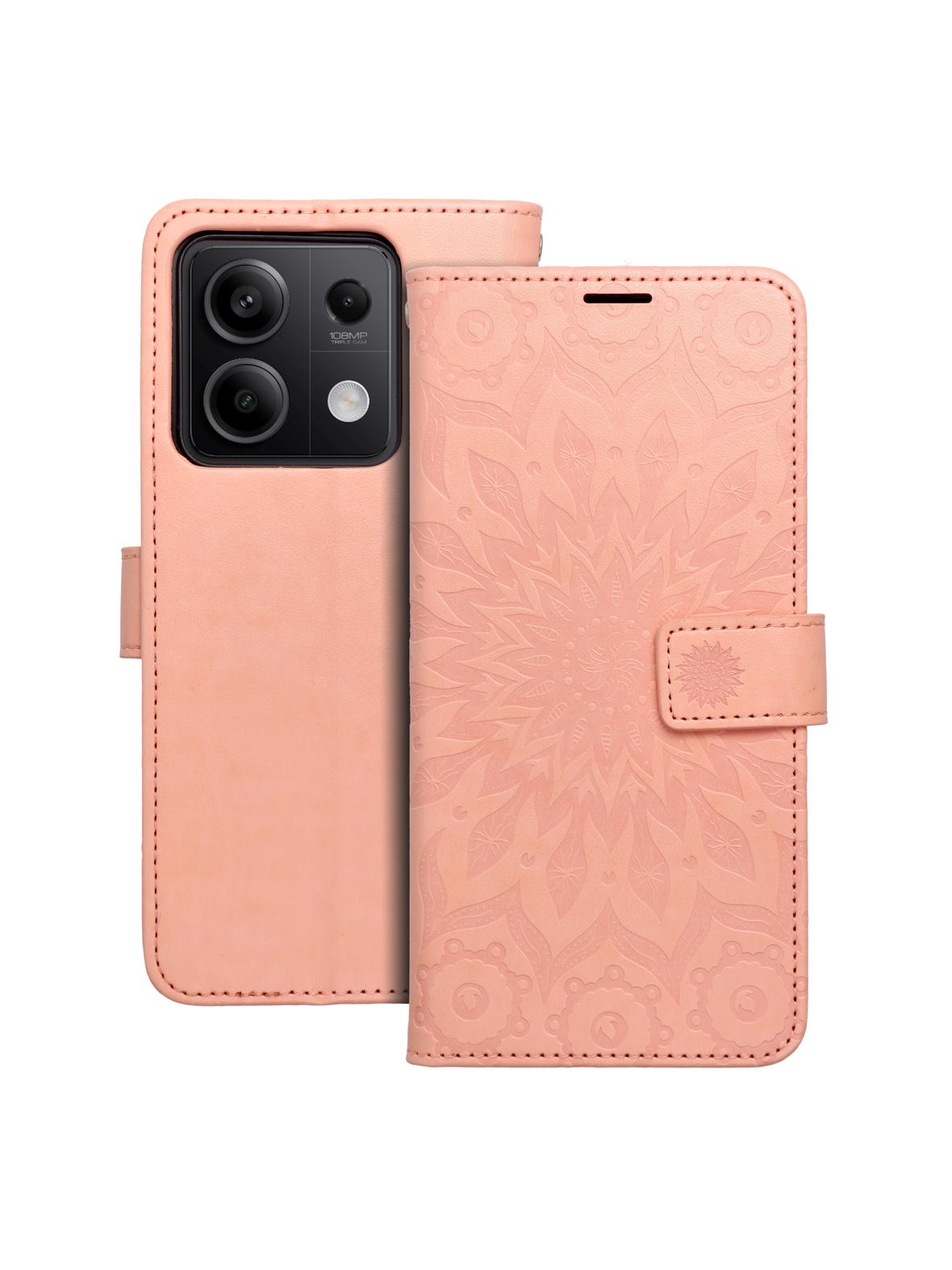 Kabura MEZZO Book do XIAOMI Redmi Note 13 5G mandala peach fuzz