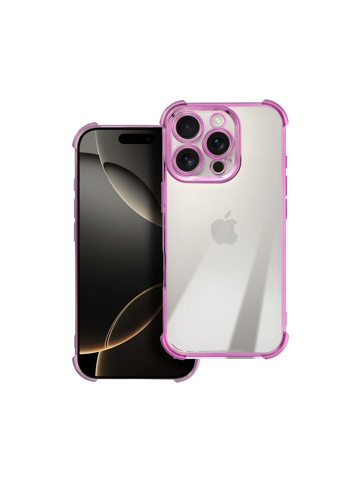 Futerał ANTISHOCK ELECTRO do SAMSUNG S25 FE purpurowy