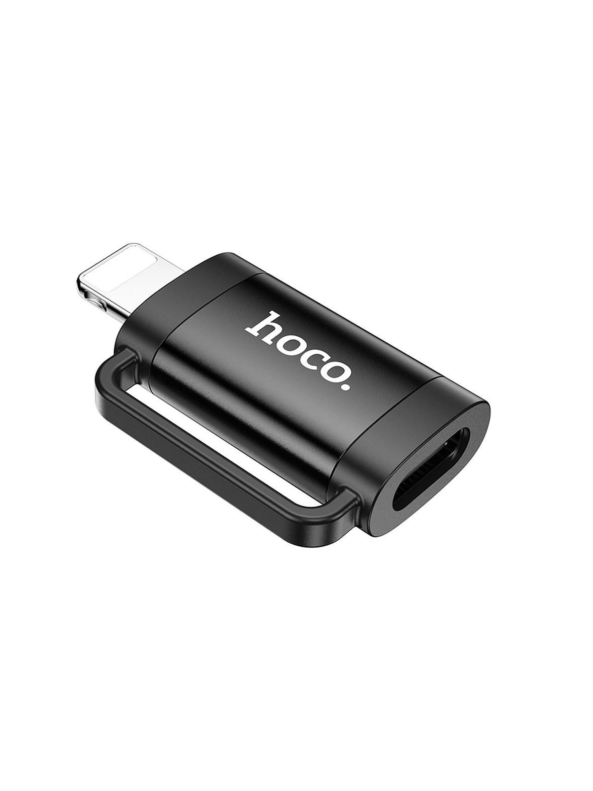 Adapter OTG Lightning do USB C Hoco 2A UA31B czarny